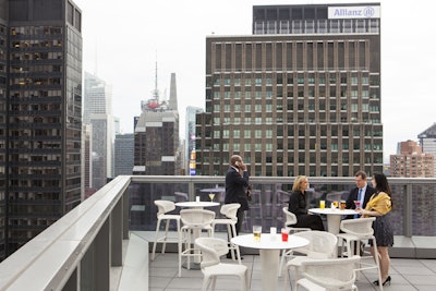 Sky Terrace with Times Square and Central Park views