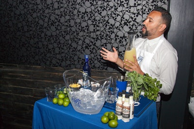 Learn while you drink with expert mixology demos