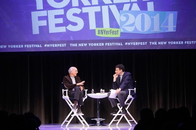Larry David spoke to New Yorker editor in chief David Remnick on Saturday.