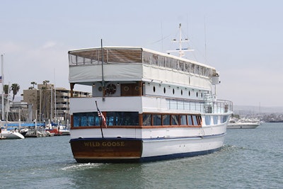 Enjoy the Wild Goose as a private yacht with Hornblower Cruises & Events