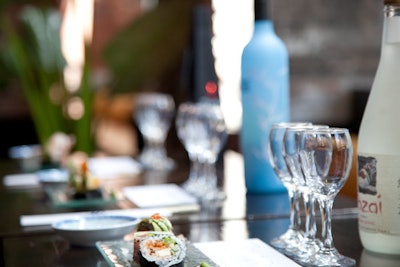 Learn about sake in a guided tasting with food pairings
