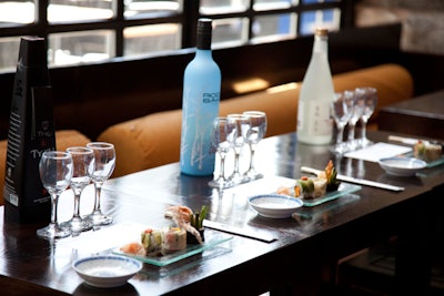 Our sake and wine pairing events give guests a chance to learn, taste and eat