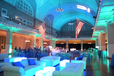 Lounge setting for a corporate event