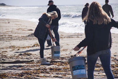 As part of its corporate social responsibility mission, San Clemente, California-based Ocean Minded organizes year-round community beach cleanups to encourage an eco-friendly lifestyle. Upcoming events include the Tijuana River Action Month Finale at Goat Canyon in Border Field State Park in San Diego on October 11 and the Surfrider Regional Cleanup at Moonlight Beach in Encinitas, California, on October 18. Participants are encouraged to bring their own reusable bag or bucket and work gloves.