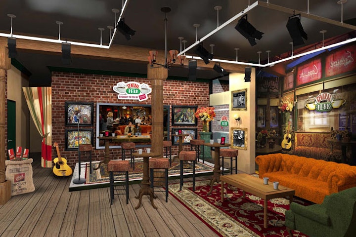 Warner Brothers Rebuilds Central Perk To Mark Friends Anniversary Bizbash