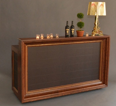 Drake bar, $475, available throughout the mid-Atlantic region from Taylor Creative Inc.
