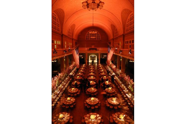 Private corporate event at Ellis Island