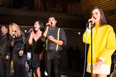 French band Yelle performed alongside the Canadian Opera Company's Ensemble Studio members.