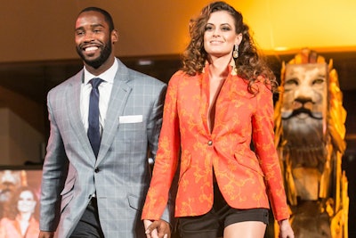 Participants walk the runway at the 2013 Becky's Fund Walk This Way Fashion Show.