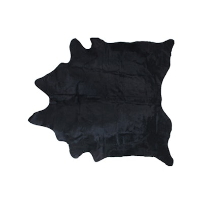 Black cow pelt, $188, available throughout Southern California from FormDecor