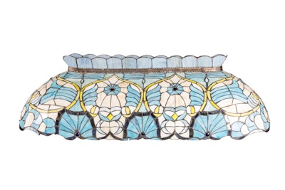 Tiffany pub chandelier, price upon request, available nationwide from Blueprint Studios