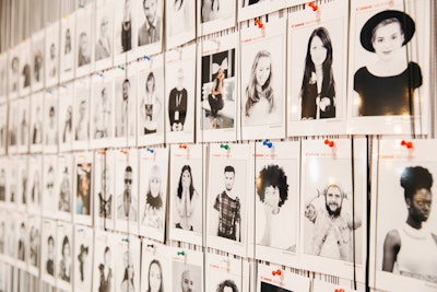 Canon used its sponsorship of London Fashion Weekend as an opportunity to demonstrate the quality of its Selphy Photo Printers by snapping 'model head shots' of guests and printing them on site.