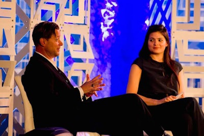 BizBash editor in chief Anna Sekula interviewed Dan Griffis of Target at the Event Innovation Forum.