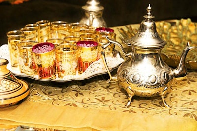 Algerian tea set