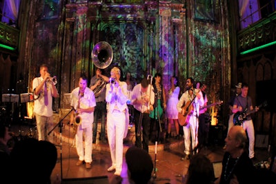 Full band Angel Orensanz, NYC