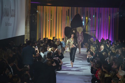 The centerpiece of the after-party was a 30-look runway show from Neiman Marcus Bal Harbour. The after-party theme was 'disco butterfly,' and the clothing shown had a 1970s 'glamazon' look, according to co-producer Clif Loftin.
