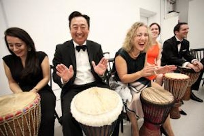 Artscape's annual Extravaganza Gala: Taking advantage of this landmark former school building, guests partook in engaging 'classes.'