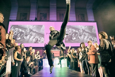 Dancers from New York and Toronto competed in a 'Vogue-off,' which saw them recreating the underground dance that Madonna made famous.