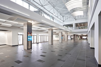 Hall 1, main floor lobby