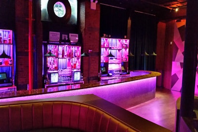 Main floor bar