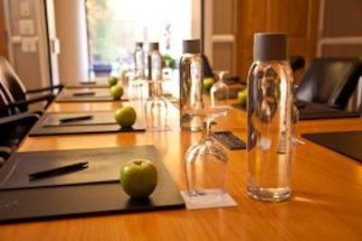 Meeting setup at Hilton Concord.