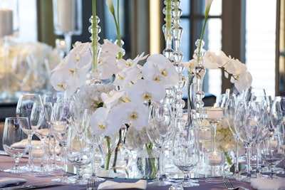 Each event at the Rainbow Room is customized and tailored to the individual client.