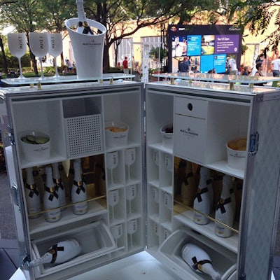 6. Moët & Chandon at the U.S. Open