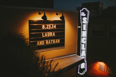 Wedding marquee