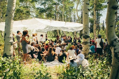 Summit convened 900 tech leaders on Powder Mountain in Eden, Utah. The “glamping” experience included talks and activities, but no Internet connection.