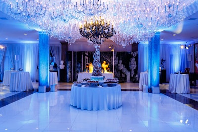 A Winter Wonderland Holiday Party Scene