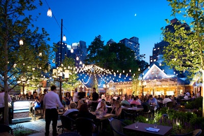 Tavern on the Green Courtyard