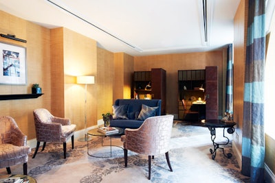 The Benjamin guest lounge