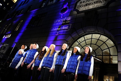 Bergdorf Goodman Holiday Ceremony