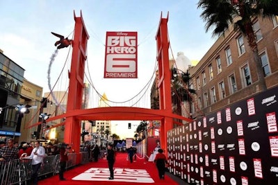 Big Hero 6 Red Carpet Premiere Staging
