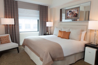 The Benjamin King Suite bedroom