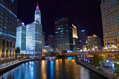 Chicago river view