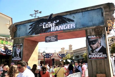 The Lone Ranger Red Carpet Premiere Staging