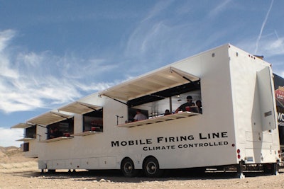 Our one-of-a-kind mobile firing line