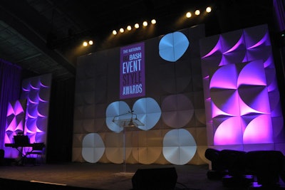 FormSet as the stage backdrop in the BizBash Event Style Awards