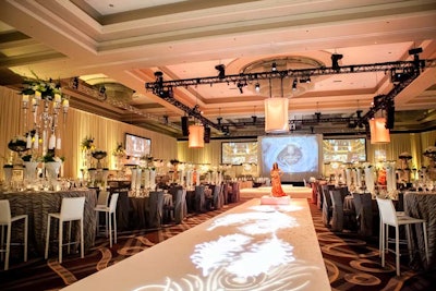 Ivory Poly Room Wrap in Nashville for The Special Event 2014