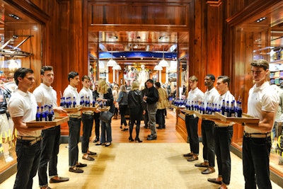 Ralph Lauren store opening event