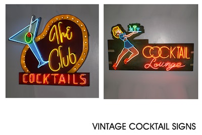 VINTAGE NEON CLUB SIGN