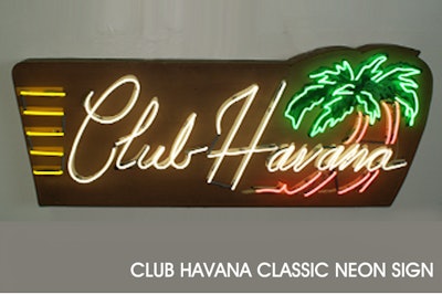 CLUB HAVANA VINTAGE NEON SIGN