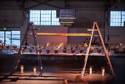 A unique and fun dessert display (Google Global Partner Summit)