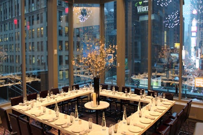 Dinner with a view at Novotel New York Times Square