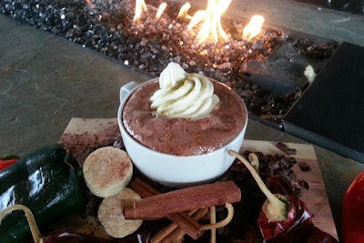 Green Chile Hot Chocolate