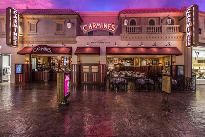 Carmines Las Vegas Entry Forum Shops
