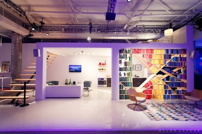 MAS replicated a loft-like living space that showcased how Google Play can be used in everyday life (Google Play Brand Relaunch)