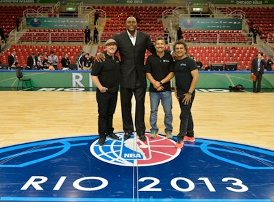 TOCA’s team doesn’t quite level up to one of NBA’s legends at Rio’s Global Games.