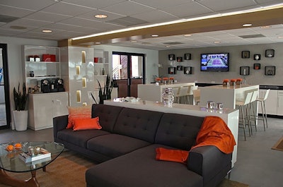 Contemporary hospitality suite design that feels like home. Just as our client wished it to be!'